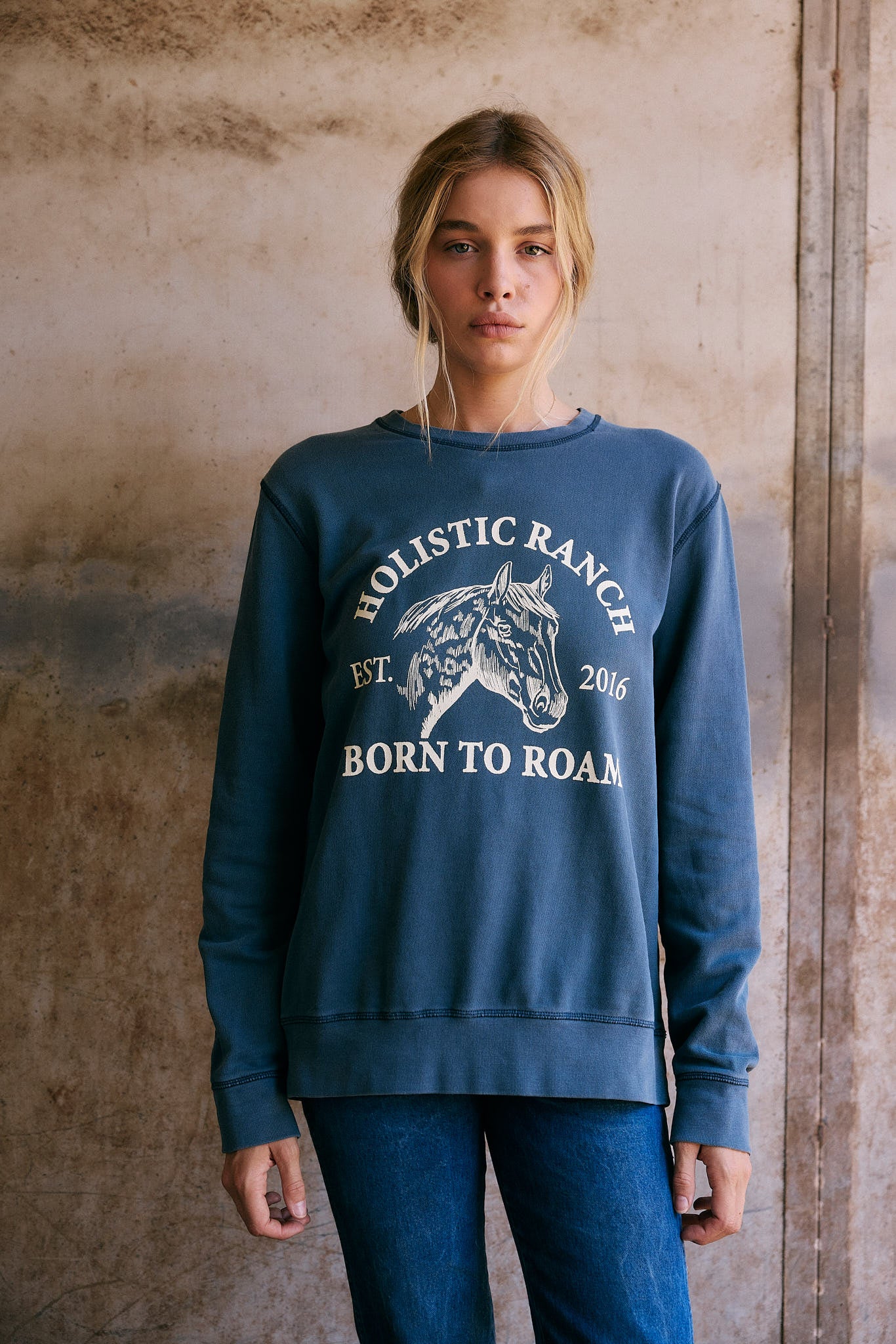 Born to Roam French Terry Crewneck