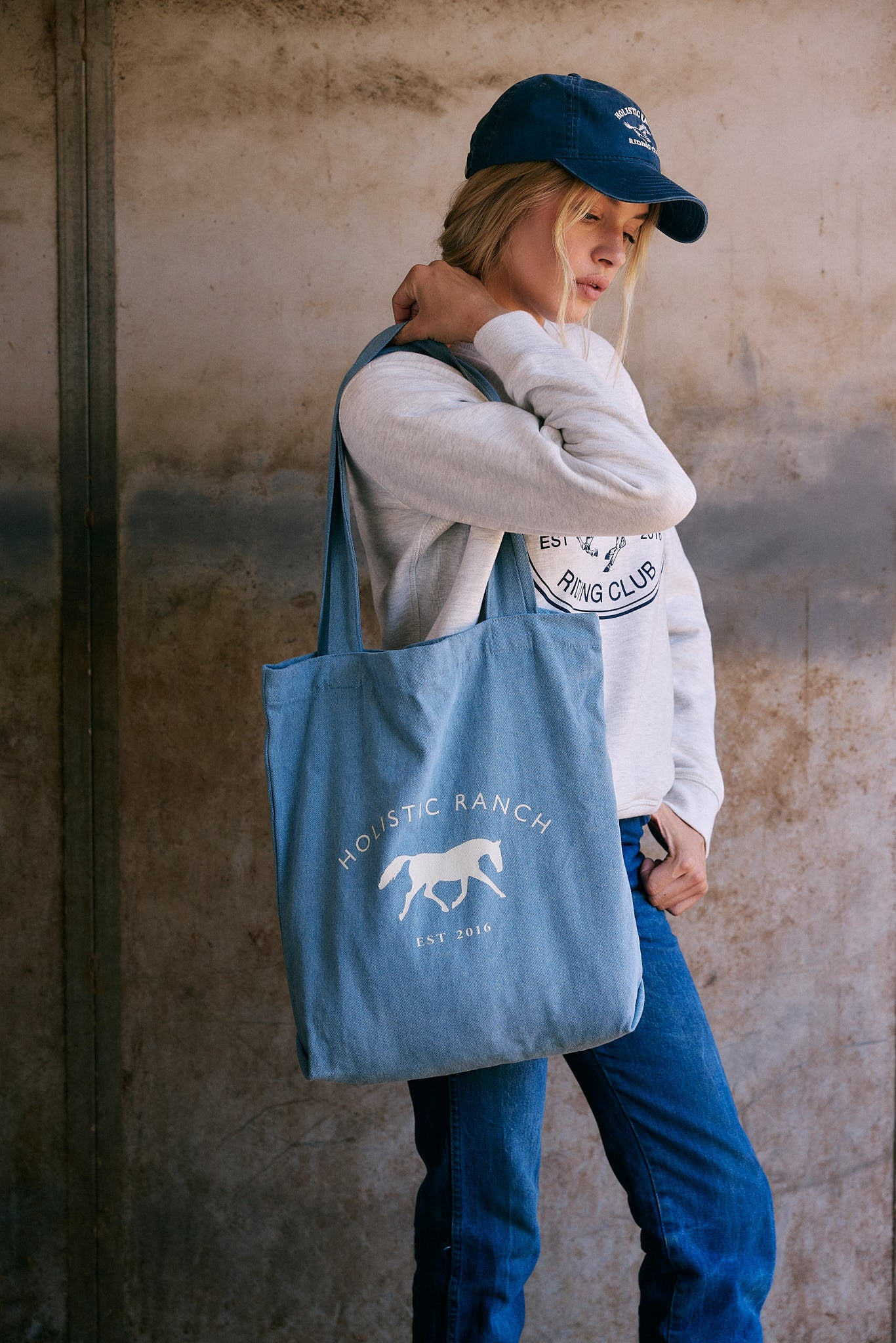 Denim Tote Bag