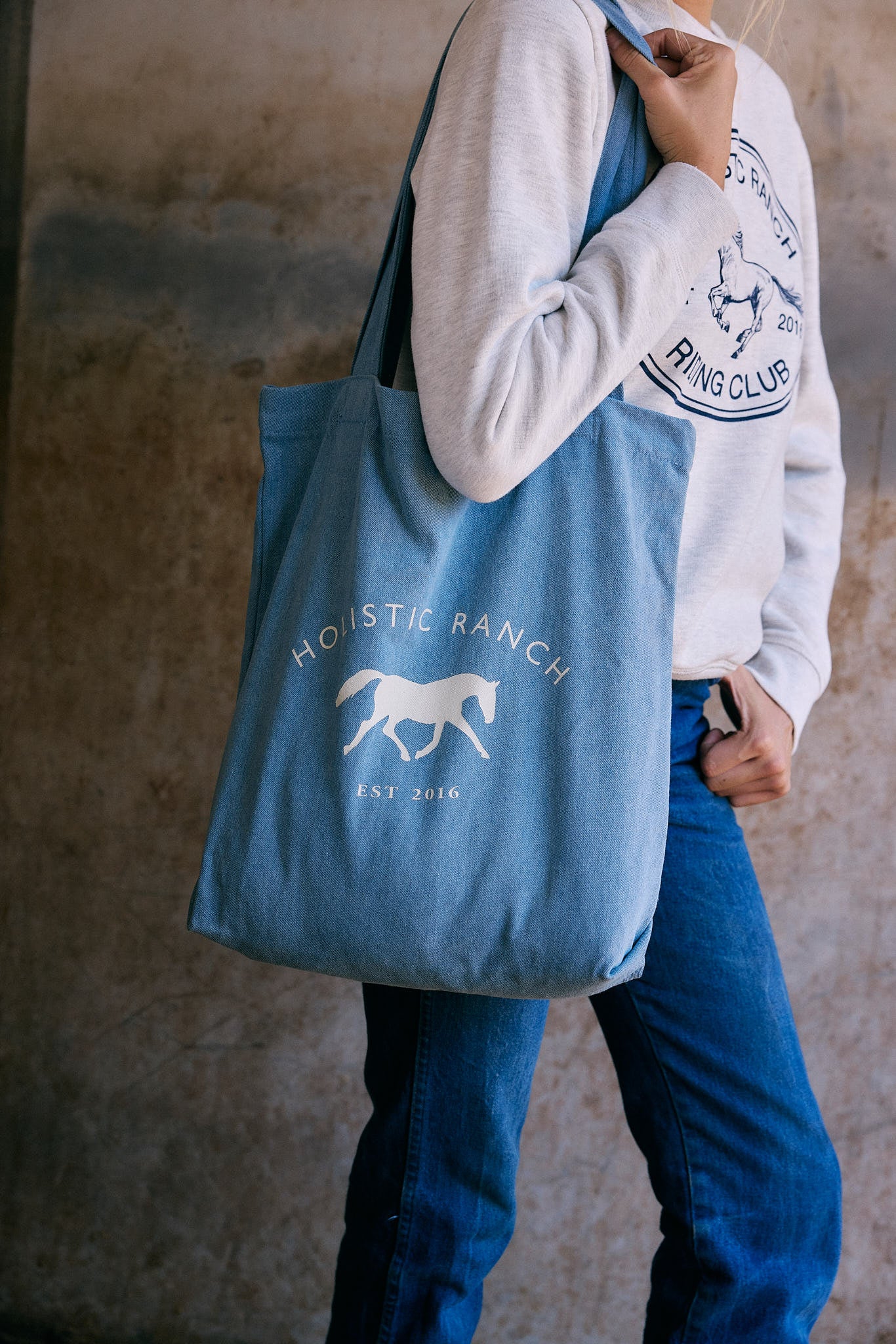 Denim Tote Bag