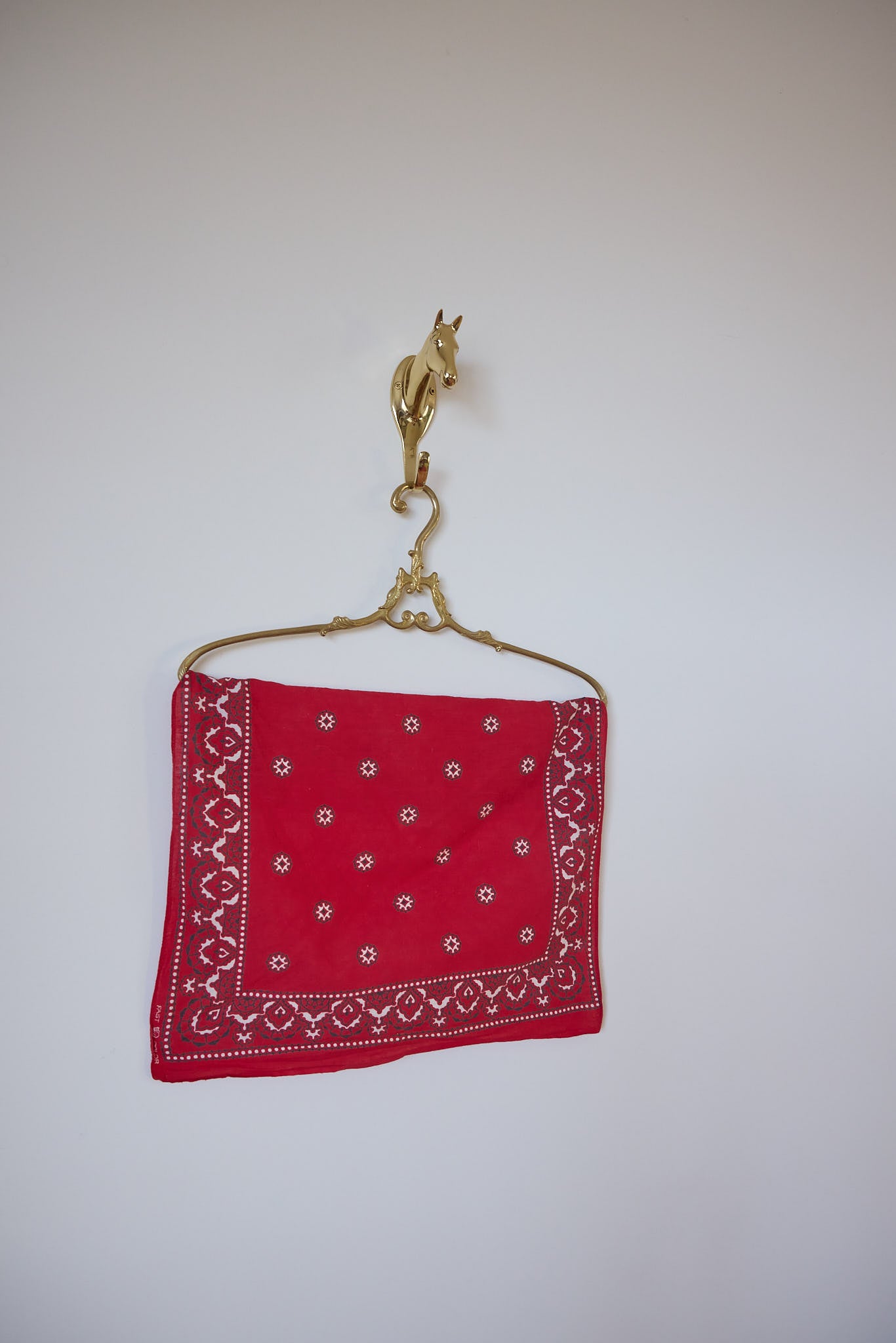 Vintage Red “Fast Color” Bandana