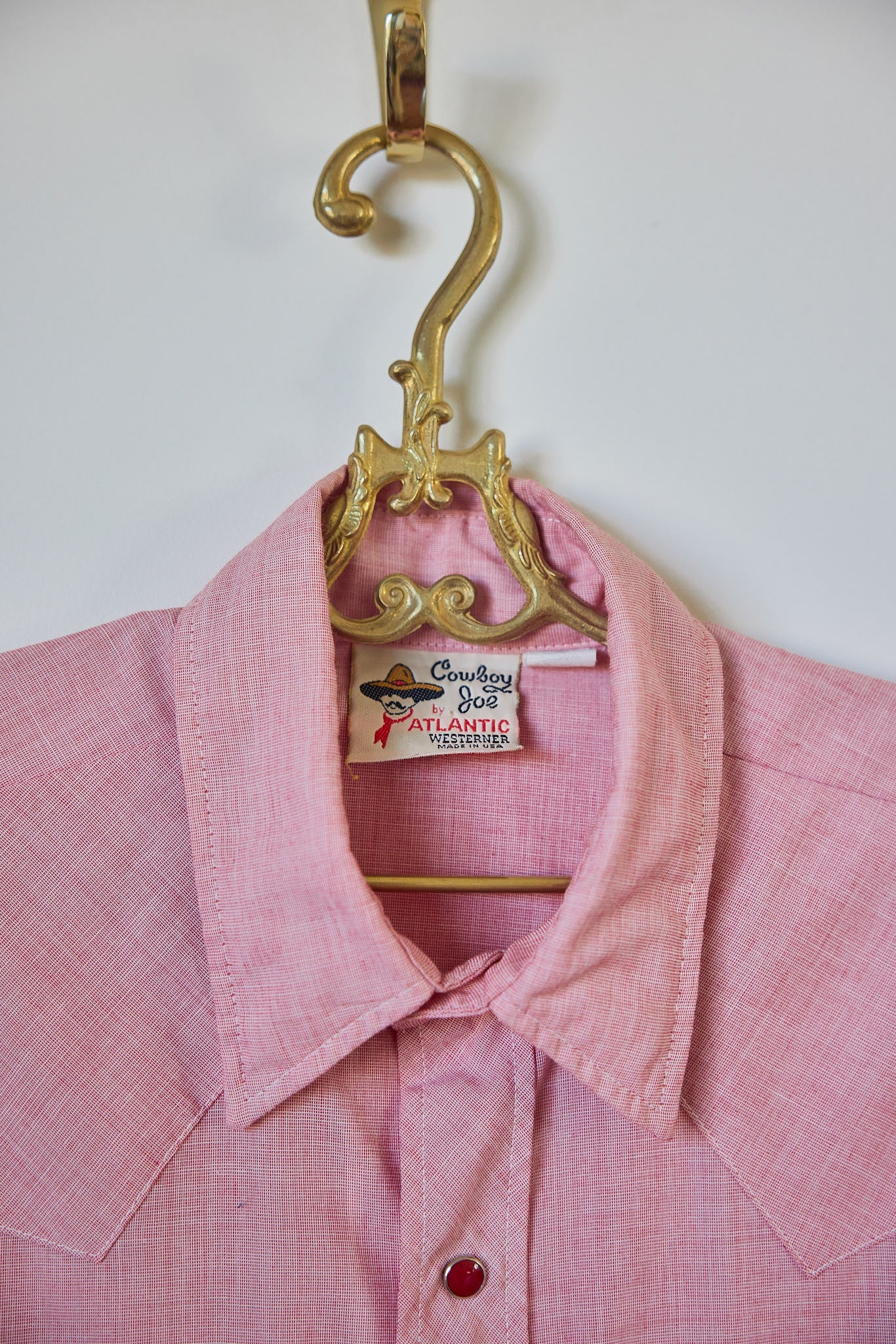 Vintage Cowboy Joe by Atlantic Westerner Western Shirt