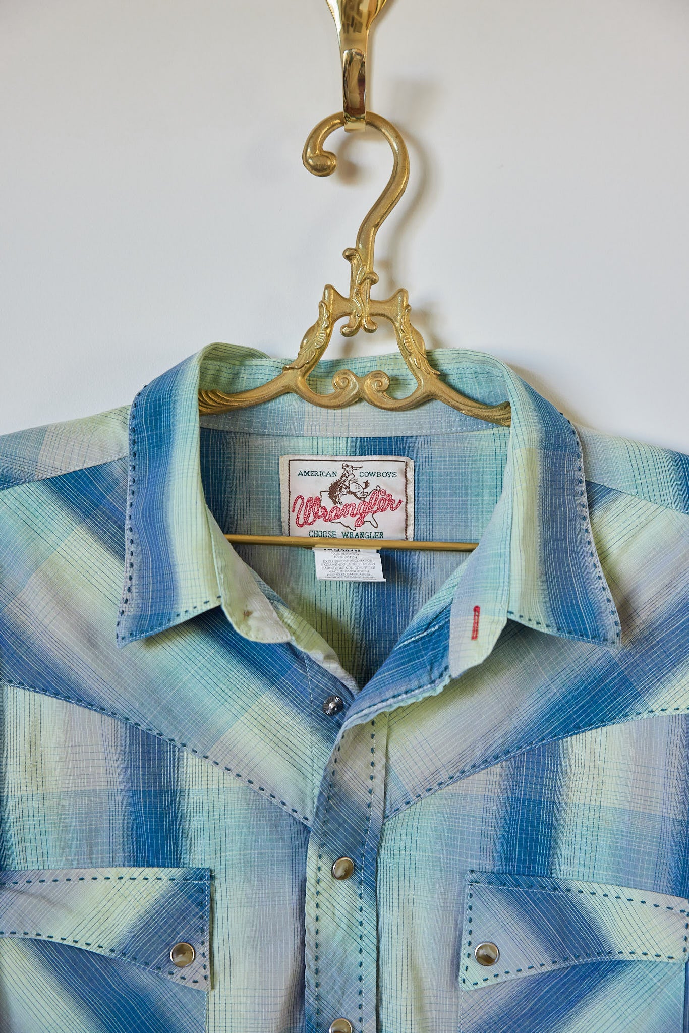 Wrangler “American Cowboys” Western Snap Shirt