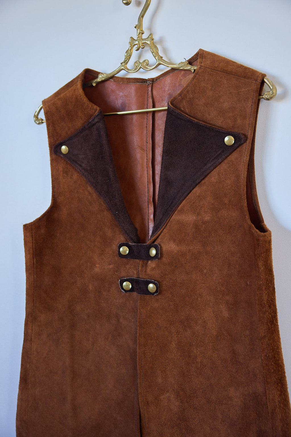 Vintage 70’s Two-Tone Suede Western Vest