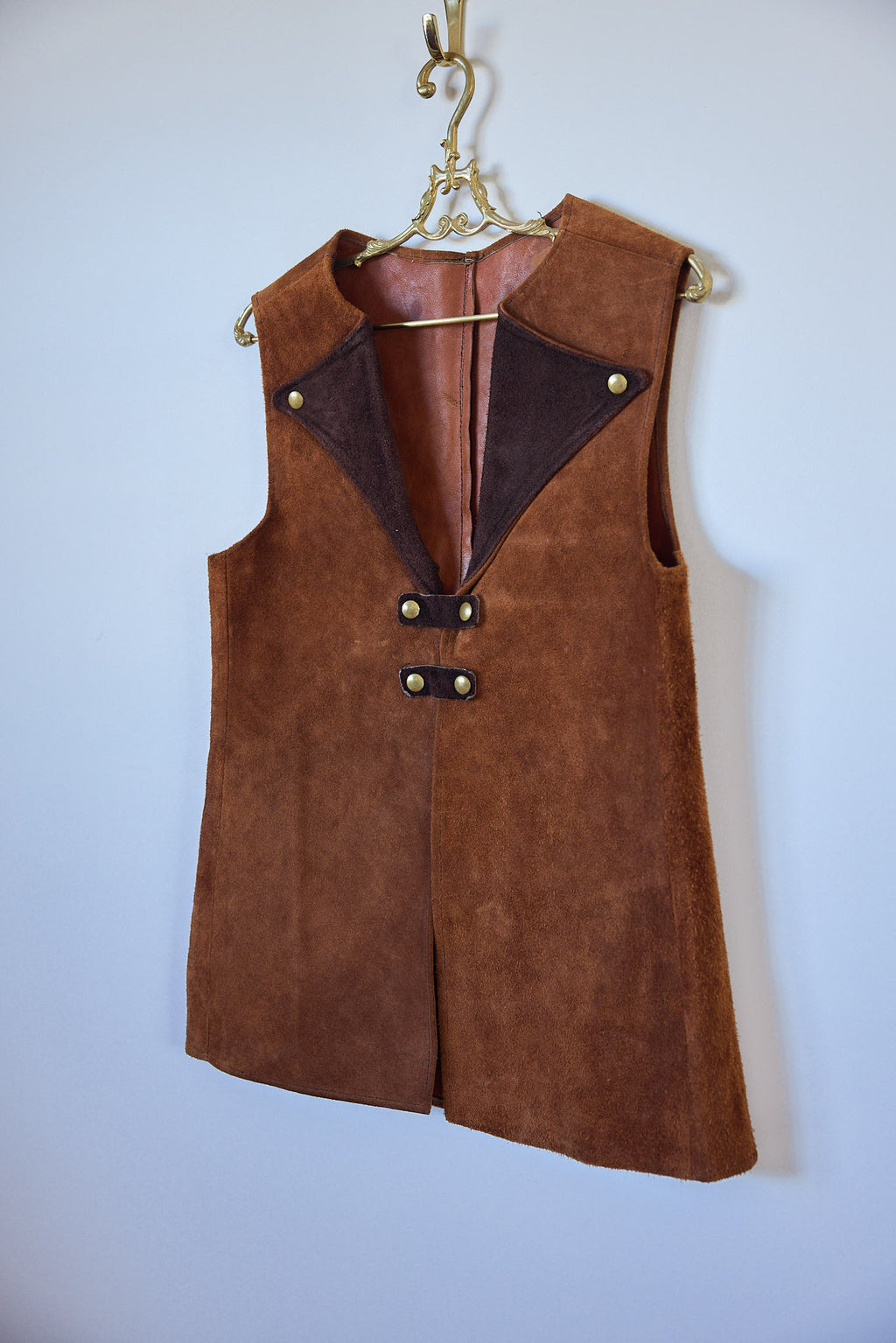 Vintage 70’s Two-Tone Suede Western Vest