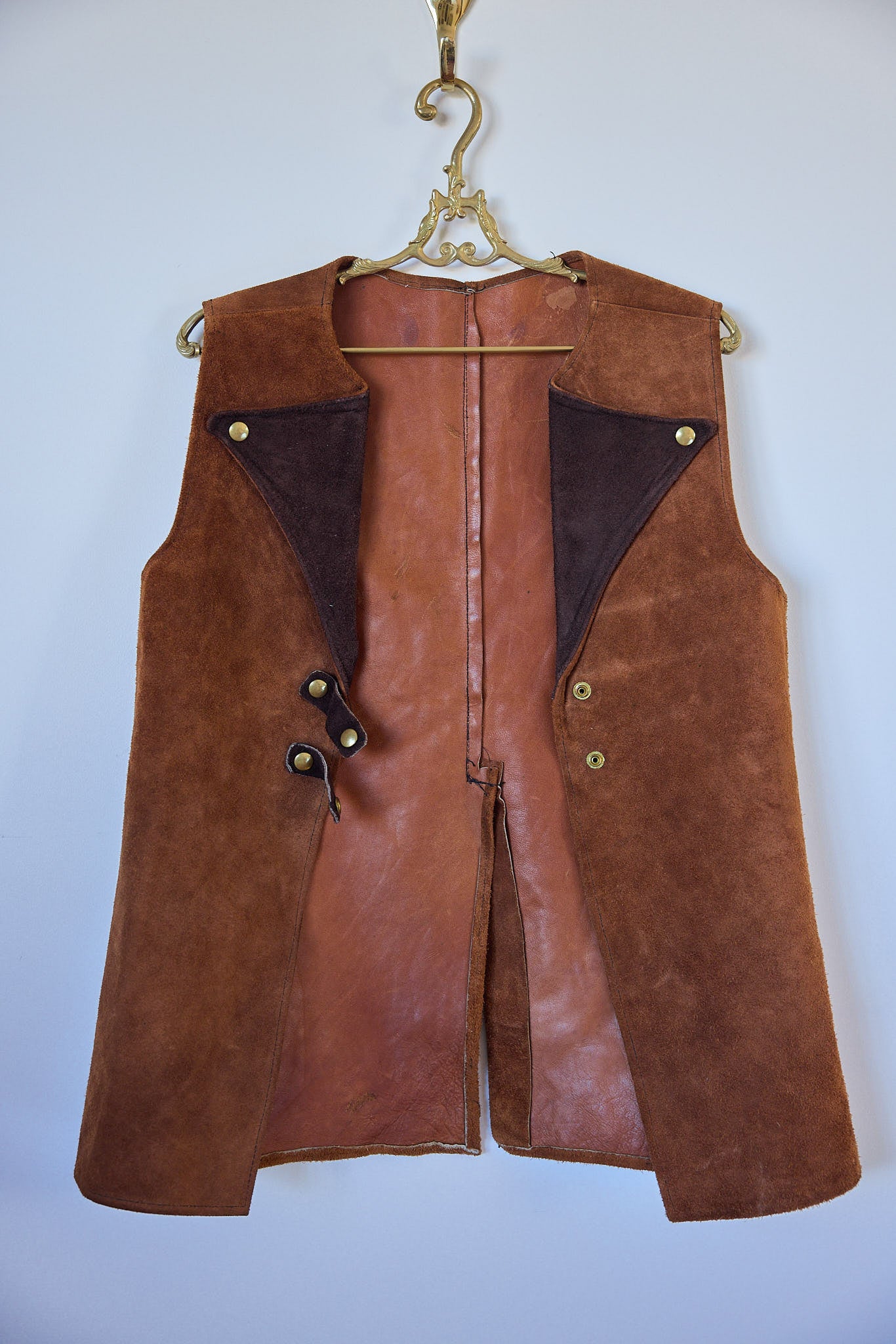 Vintage 70’s Two-Tone Suede Western Vest