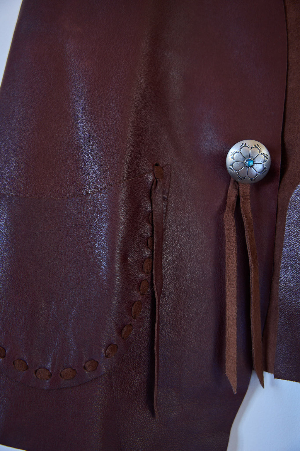 Vintage Ralph Lauren Western Leather Vest