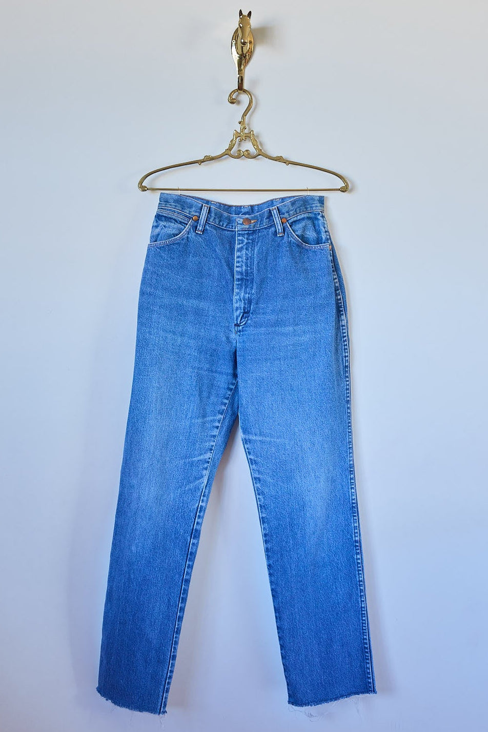 Vintage Wrangler High Rise Straight Leg Jeans