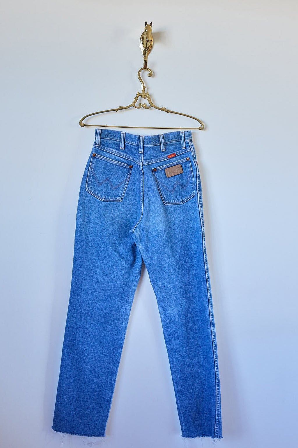 Vintage Wrangler High Rise Straight Leg Jeans