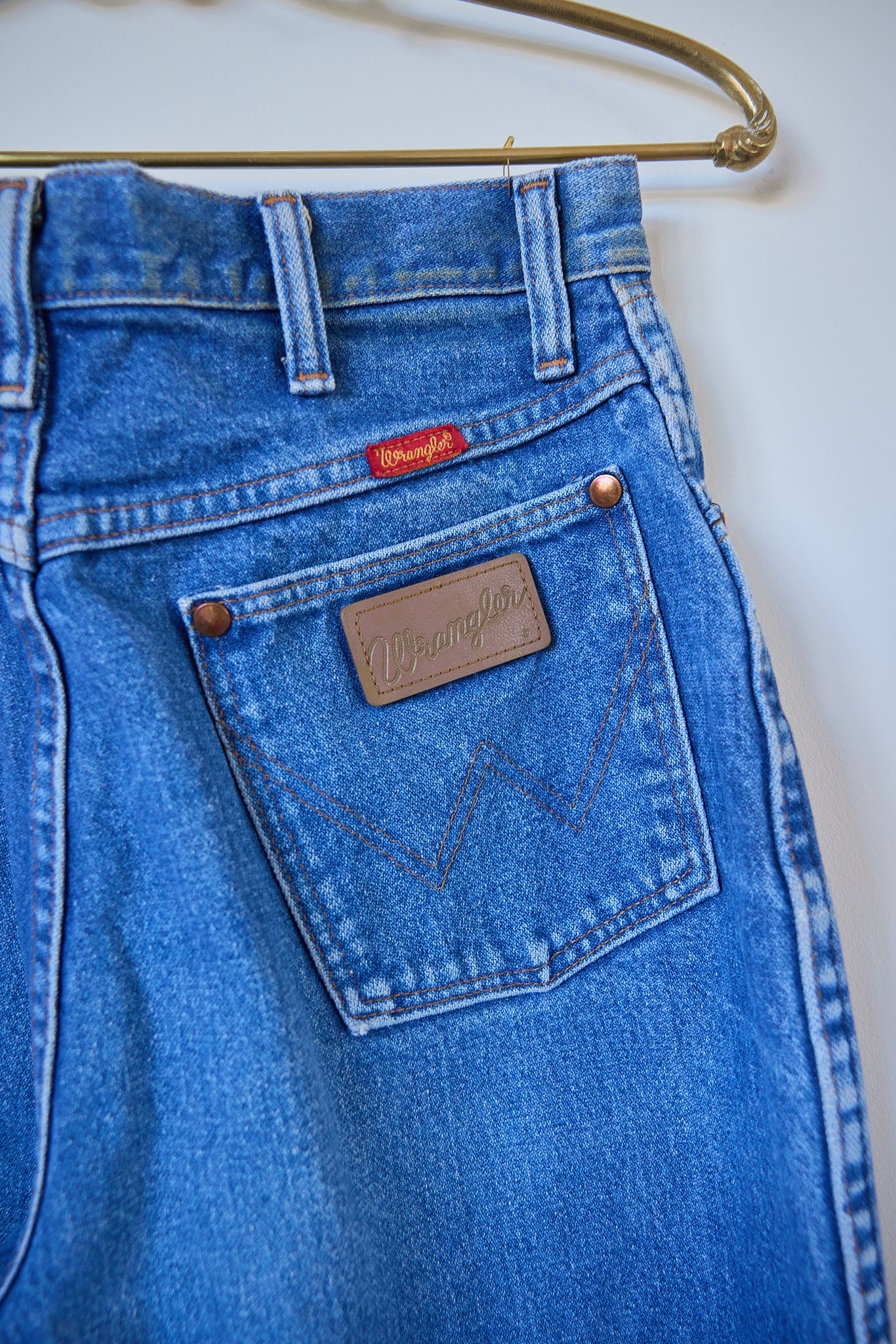 Vintage Wrangler High Rise Straight Leg Jeans