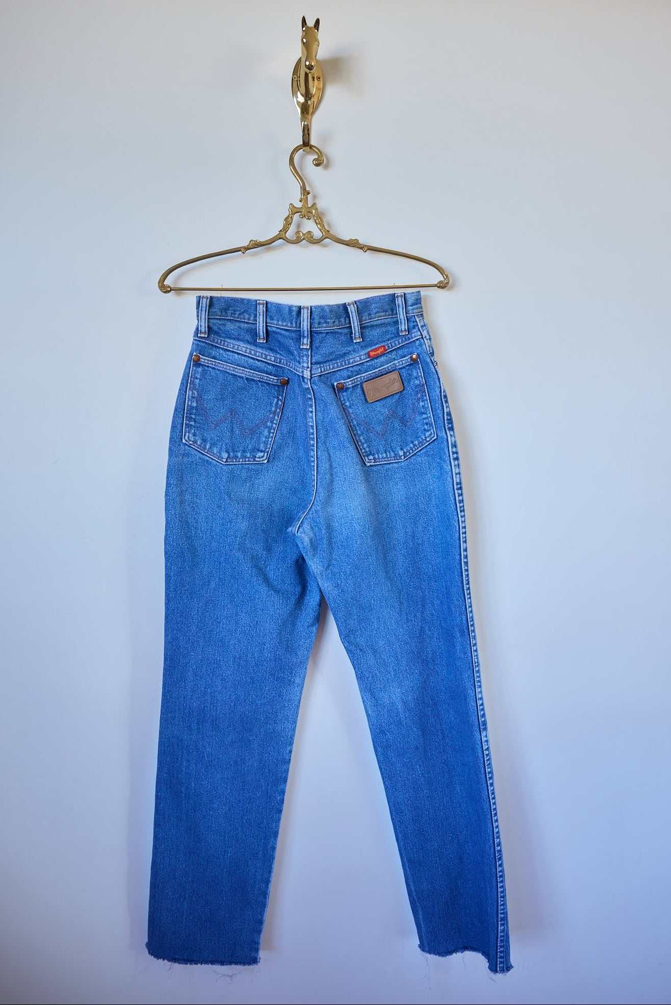 Vintage Wrangler High Rise Straight Leg Jeans