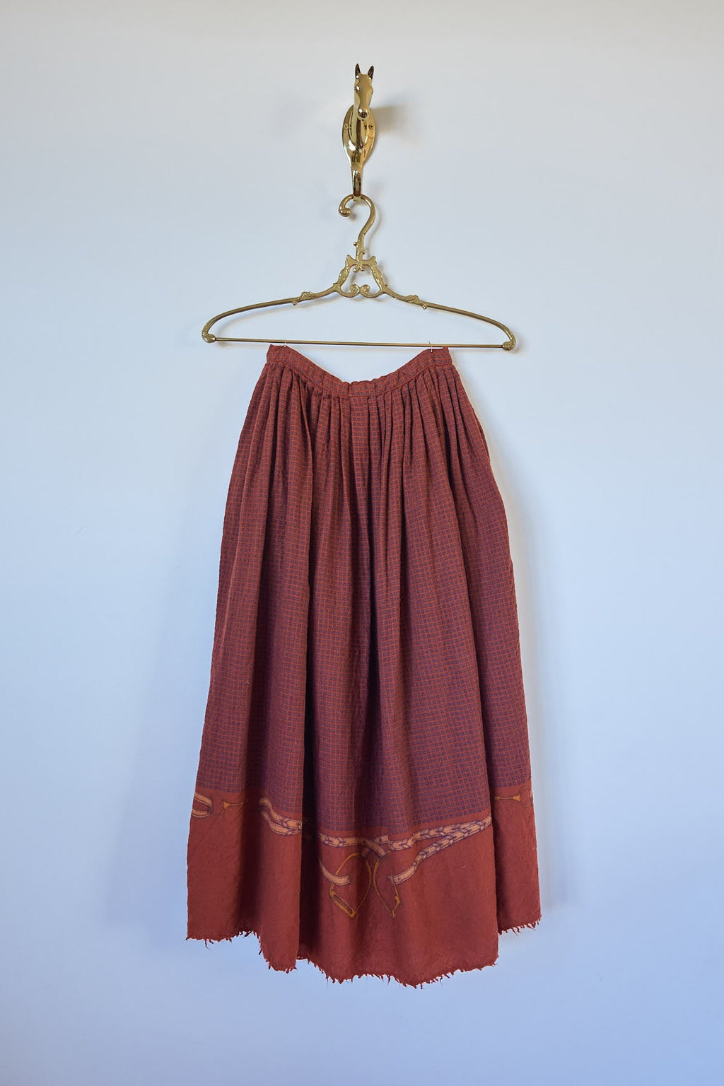 Vintage Ralph Lauren Wool Prairie Skirt