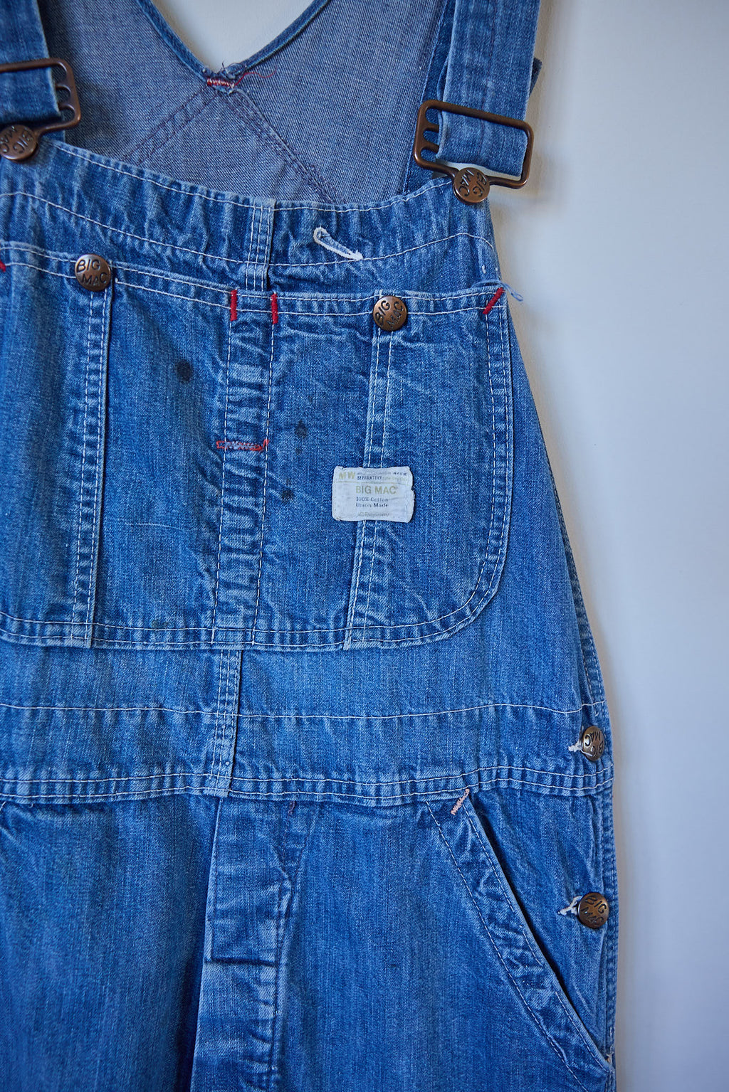 Vintage BIG MAC Union Made Denim Overalls