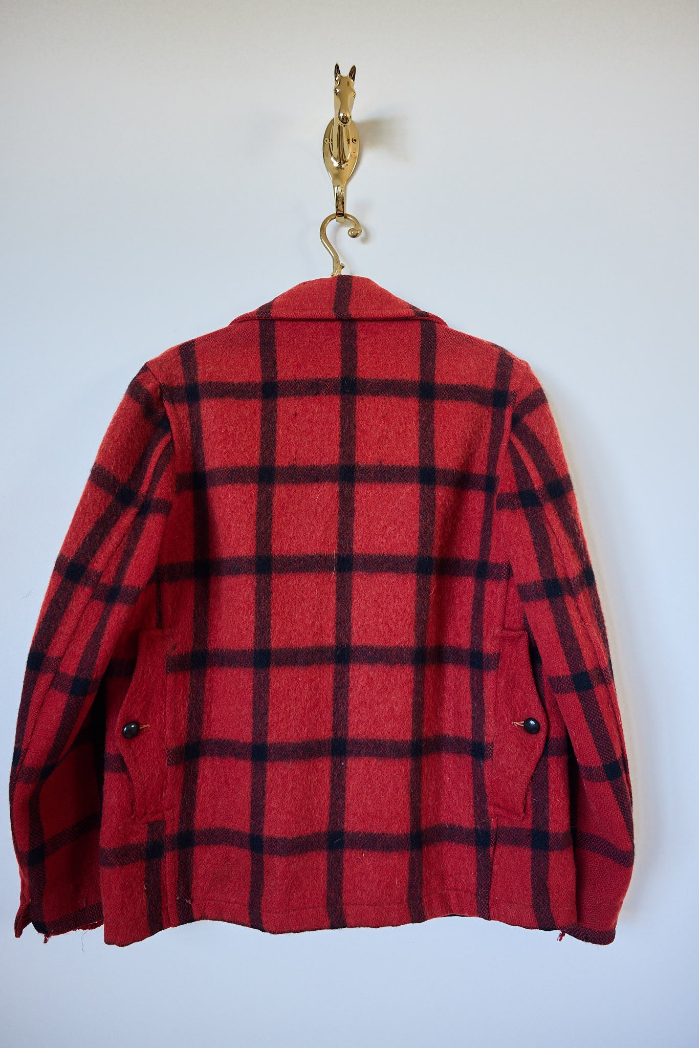 McGregor Sportswear Buffalo Plaid Wool Jacket