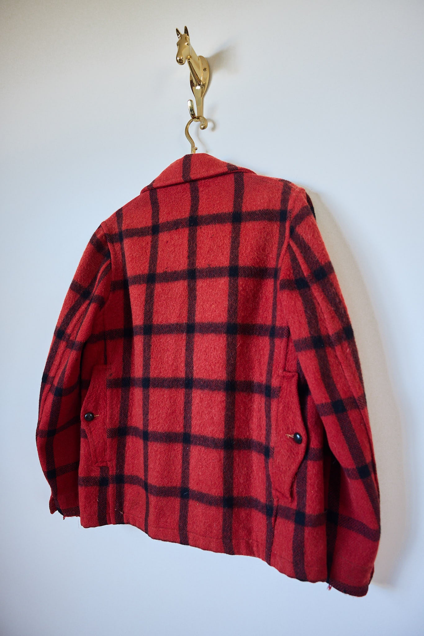 McGregor Sportswear Buffalo Plaid Wool Jacket
