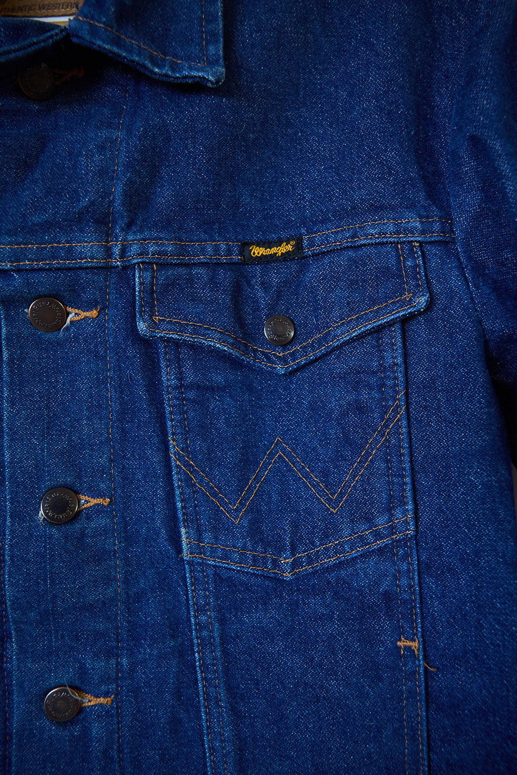 Wrangler Authentic Western Denim Jacket