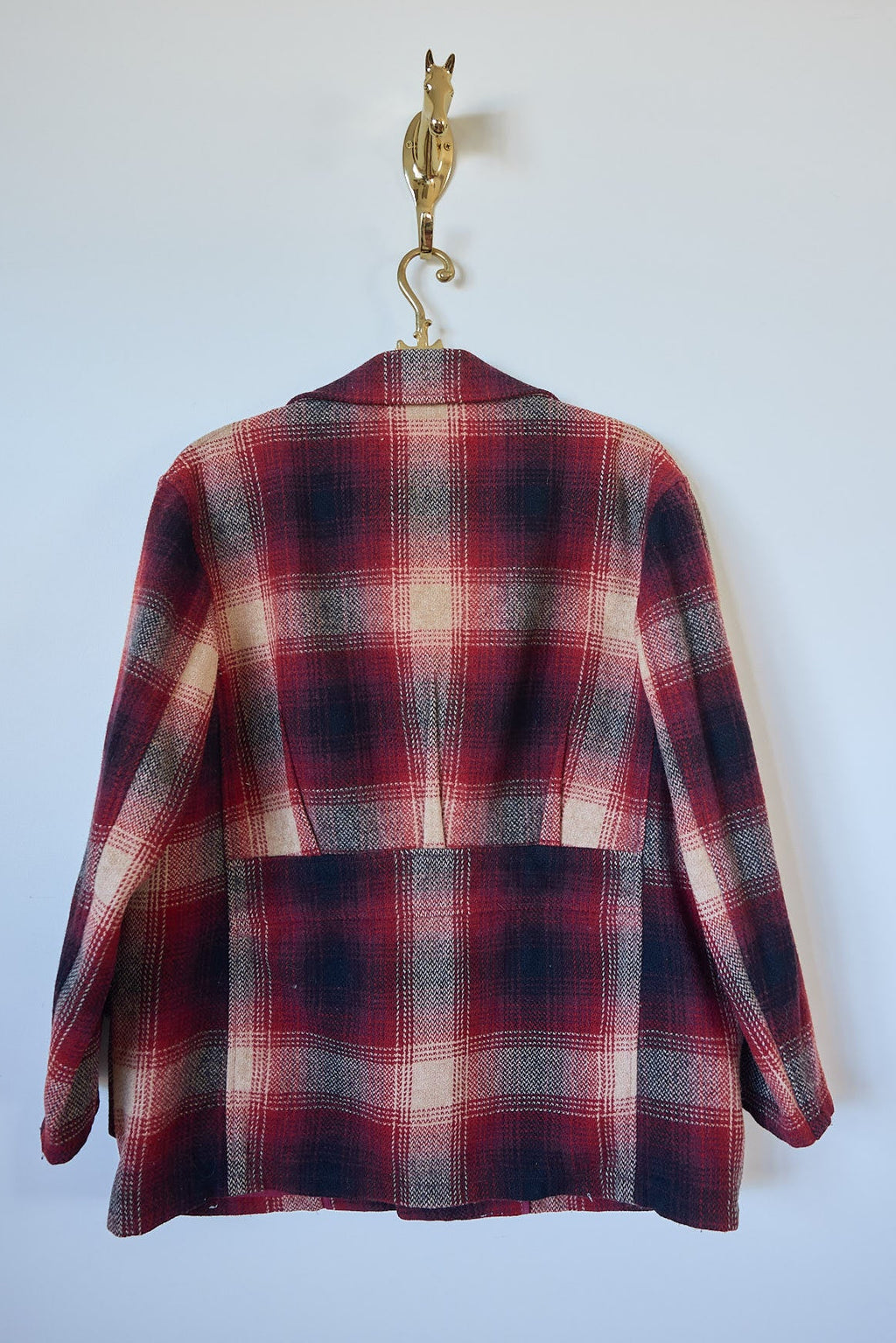 Vintage Ralph Ralph Lauren Wool Plaid Jacket