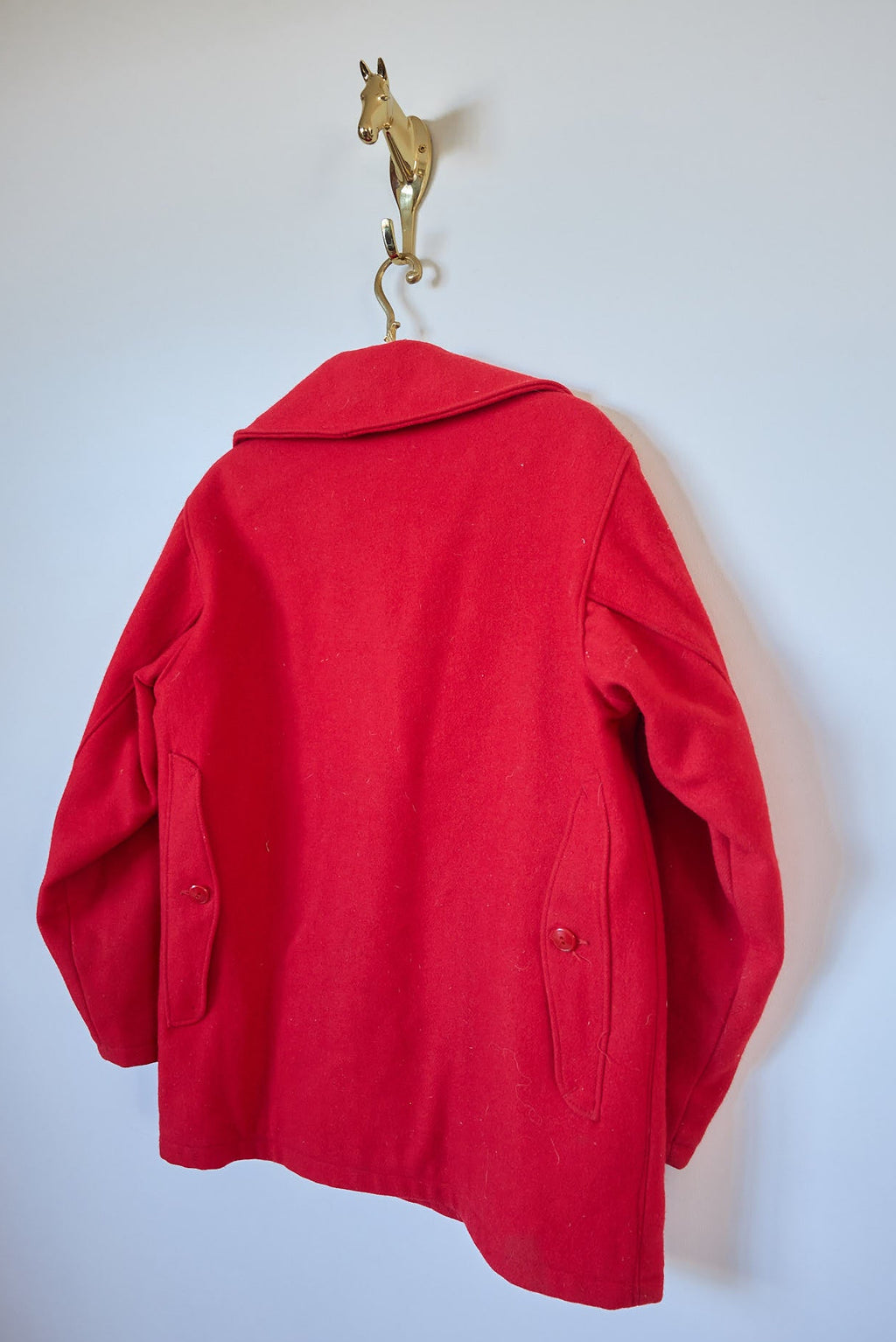 Vintage Woolrich Red Wool Hunting Jacket