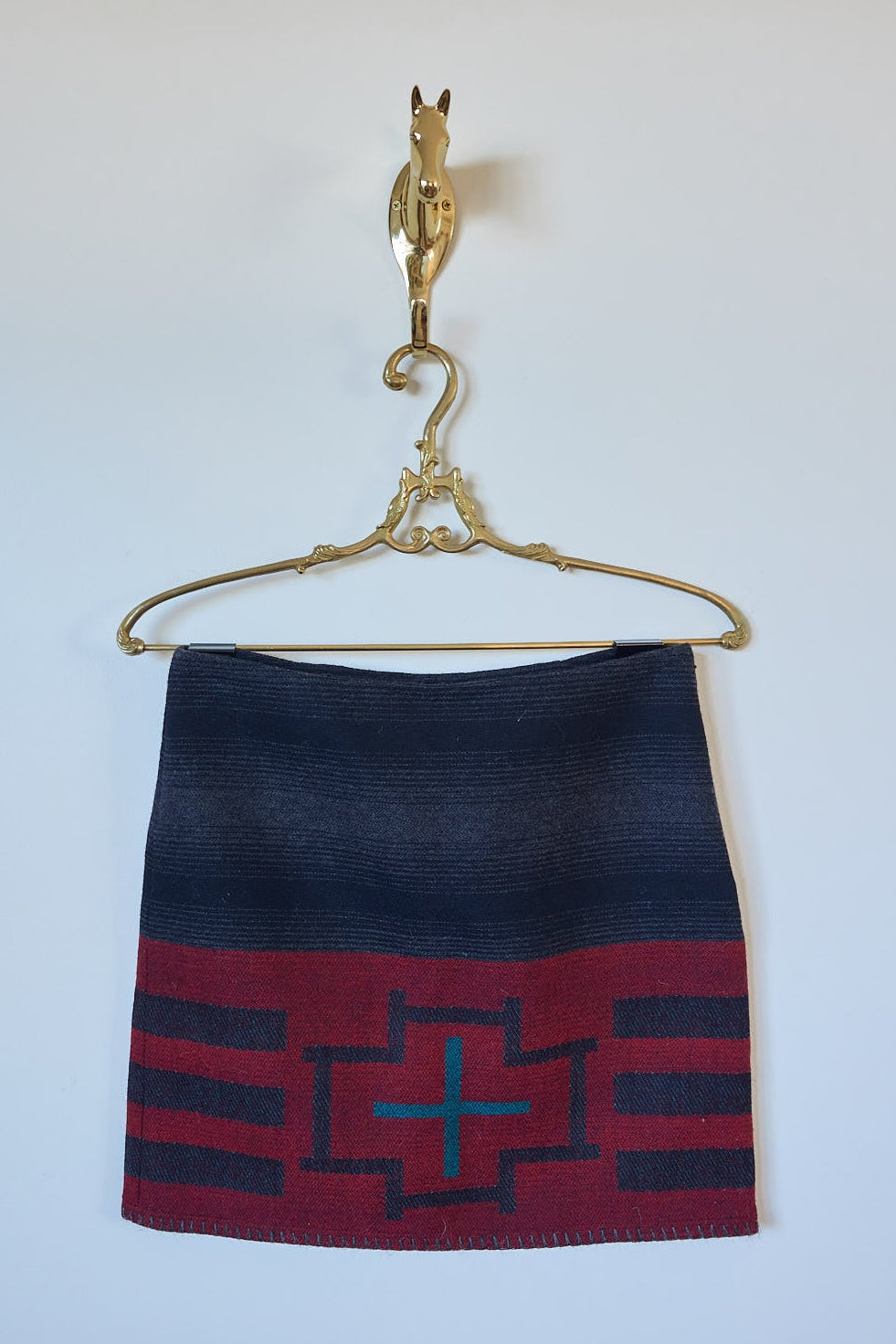 Vintage Ralph Lauren Southwestern Wool Vest & Skirt Set