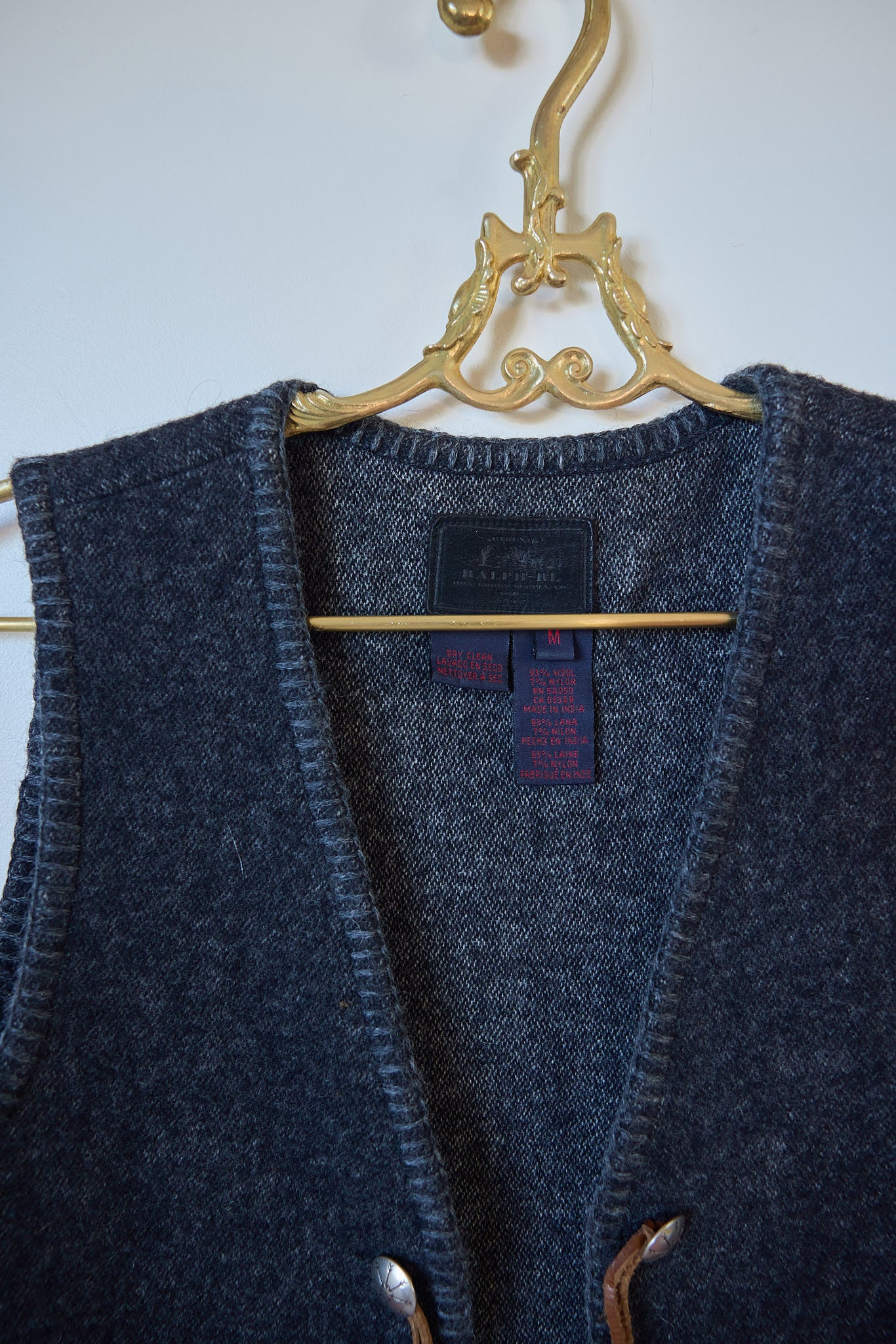 Vintage Ralph Lauren Southwestern Wool Vest & Skirt Set