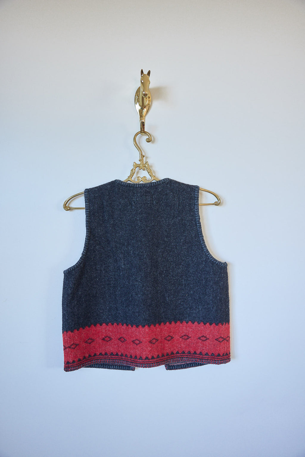 Vintage Ralph Lauren Southwestern Wool Vest & Skirt Set