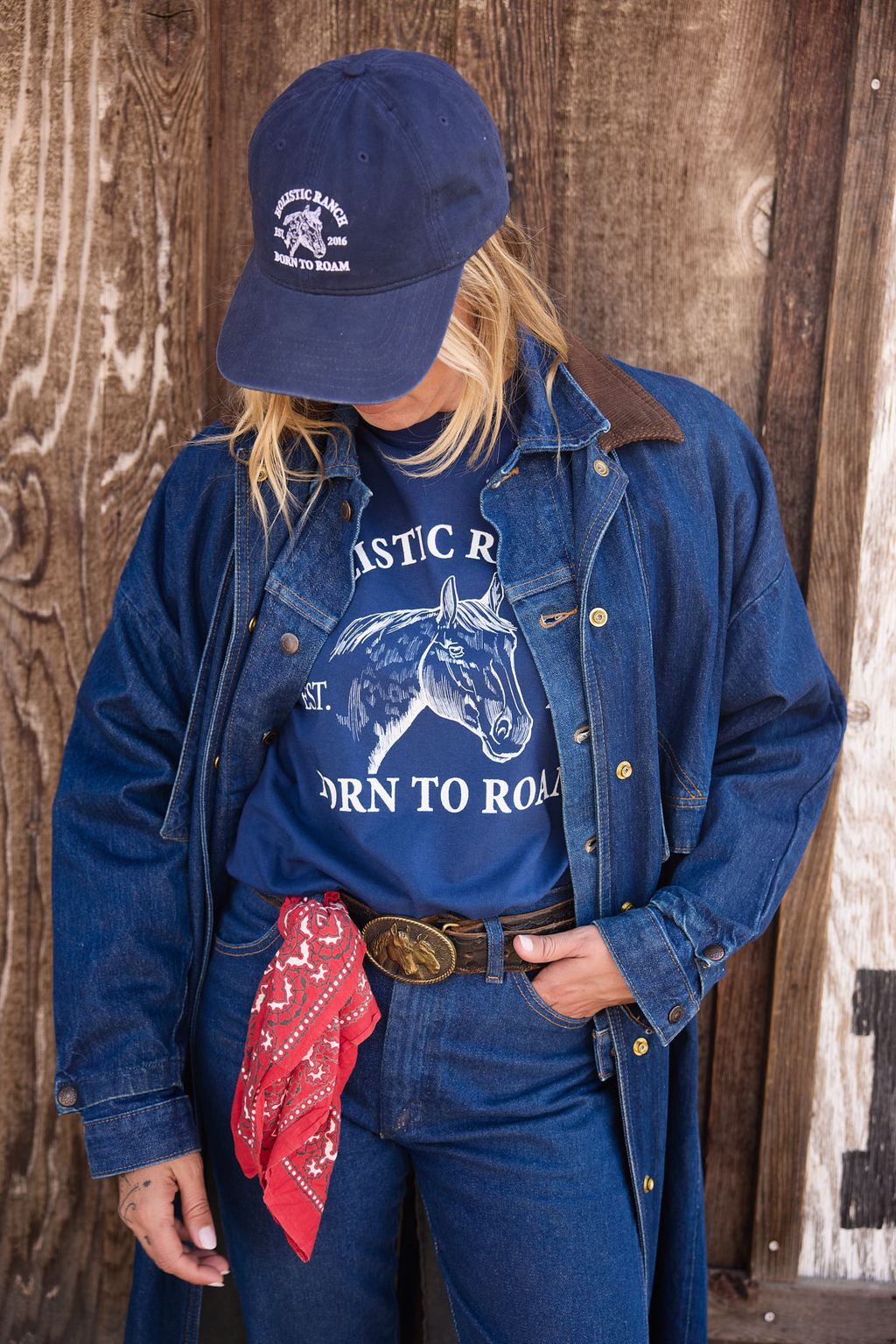 Vintage Red “Fast Color” Bandana