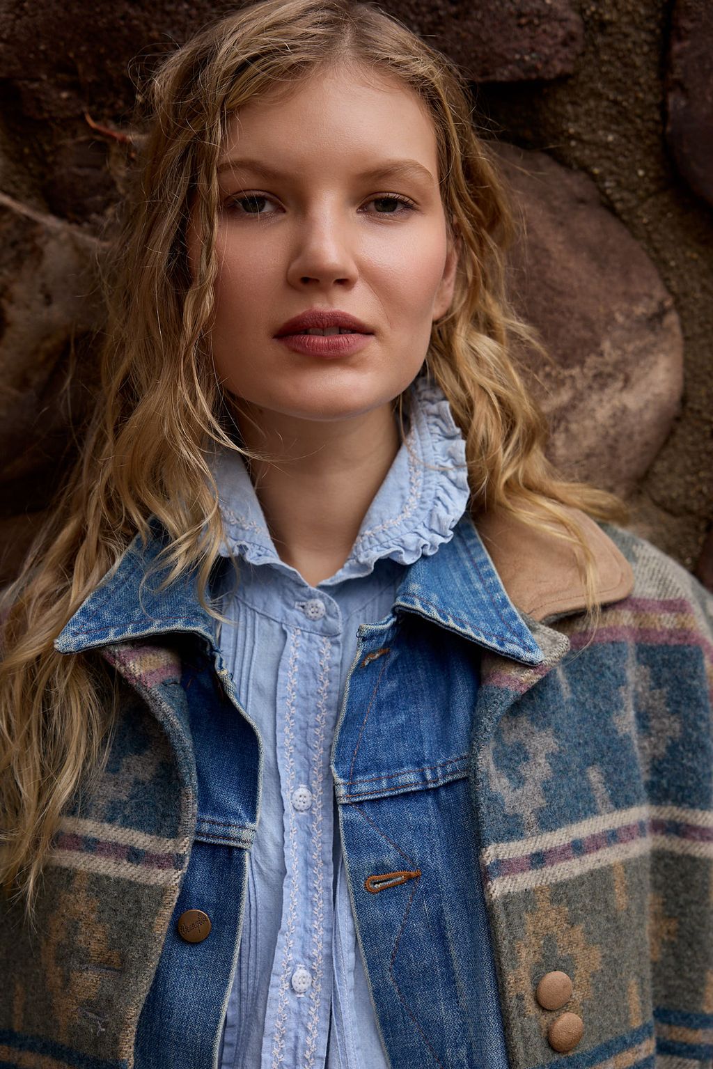 Vintage Ralph Lauren Country Chambray Blouse