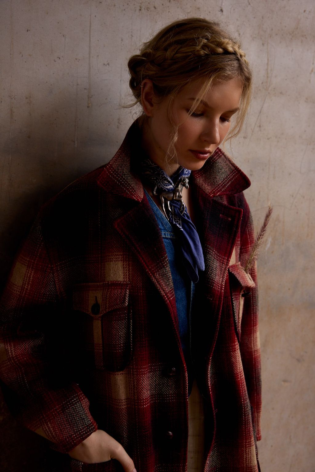 Vintage Ralph Ralph Lauren Wool Plaid Jacket