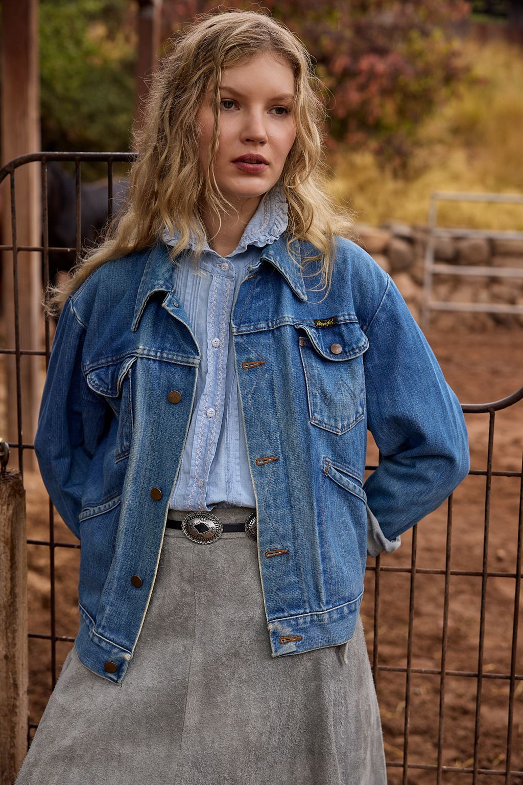 Vintage Wrangler “Blue Bell” Denim Western Jacket – Made in U.S.A.