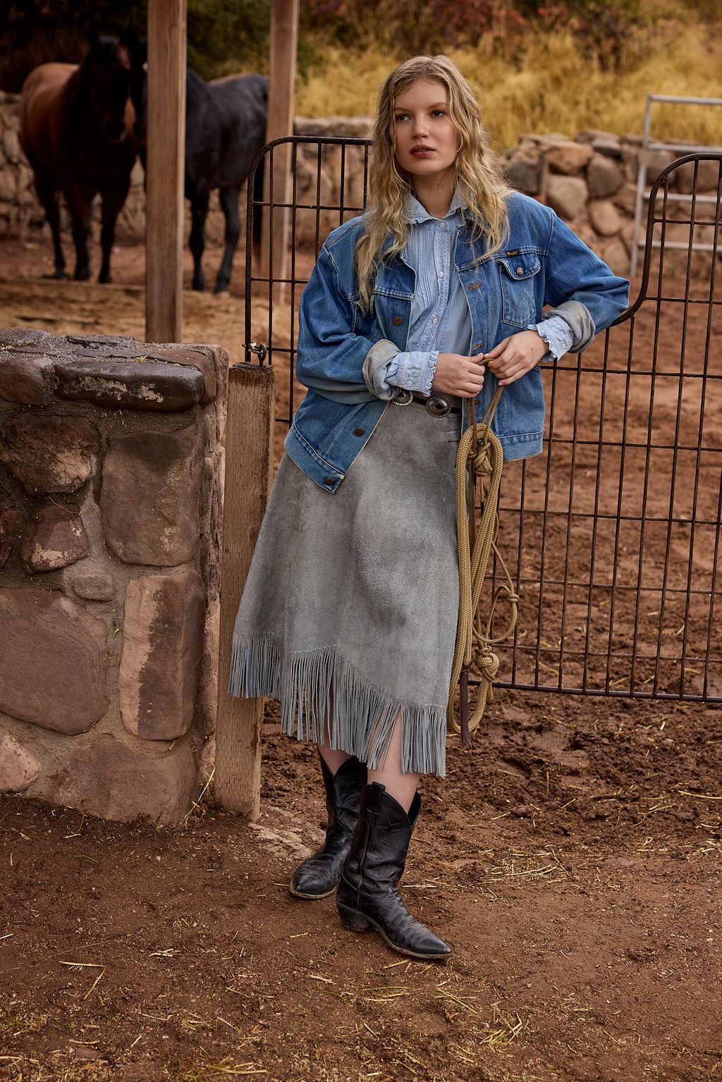 Vintage Wrangler “Blue Bell” Denim Western Jacket – Made in U.S.A.