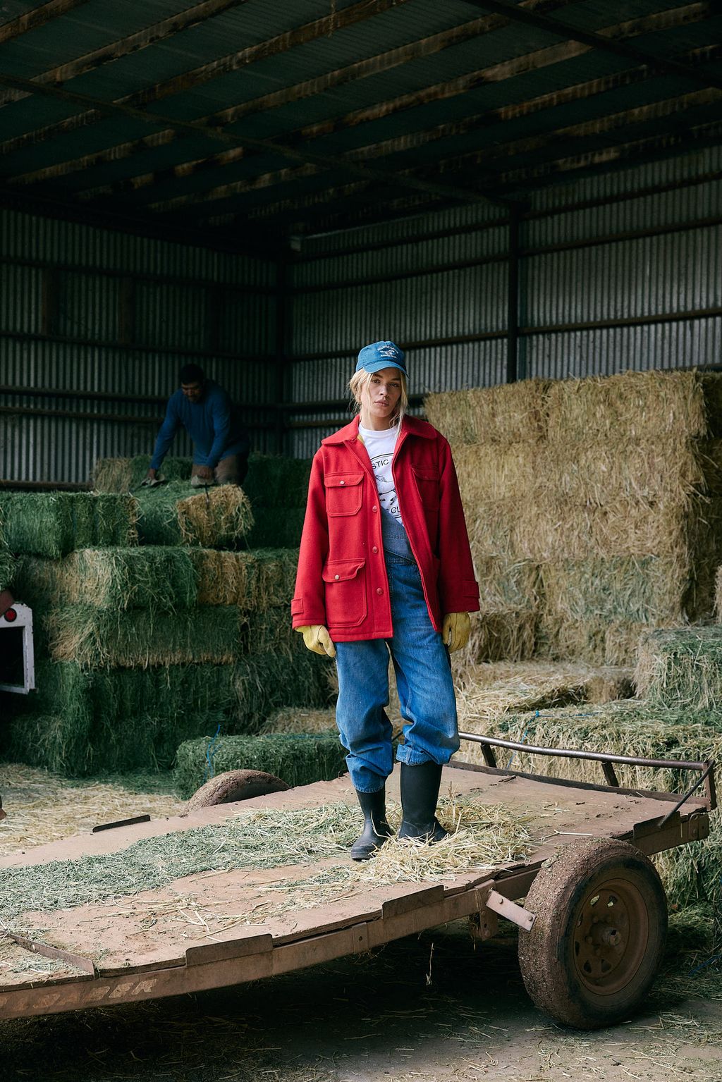 Vintage Woolrich Red Wool Hunting Jacket
