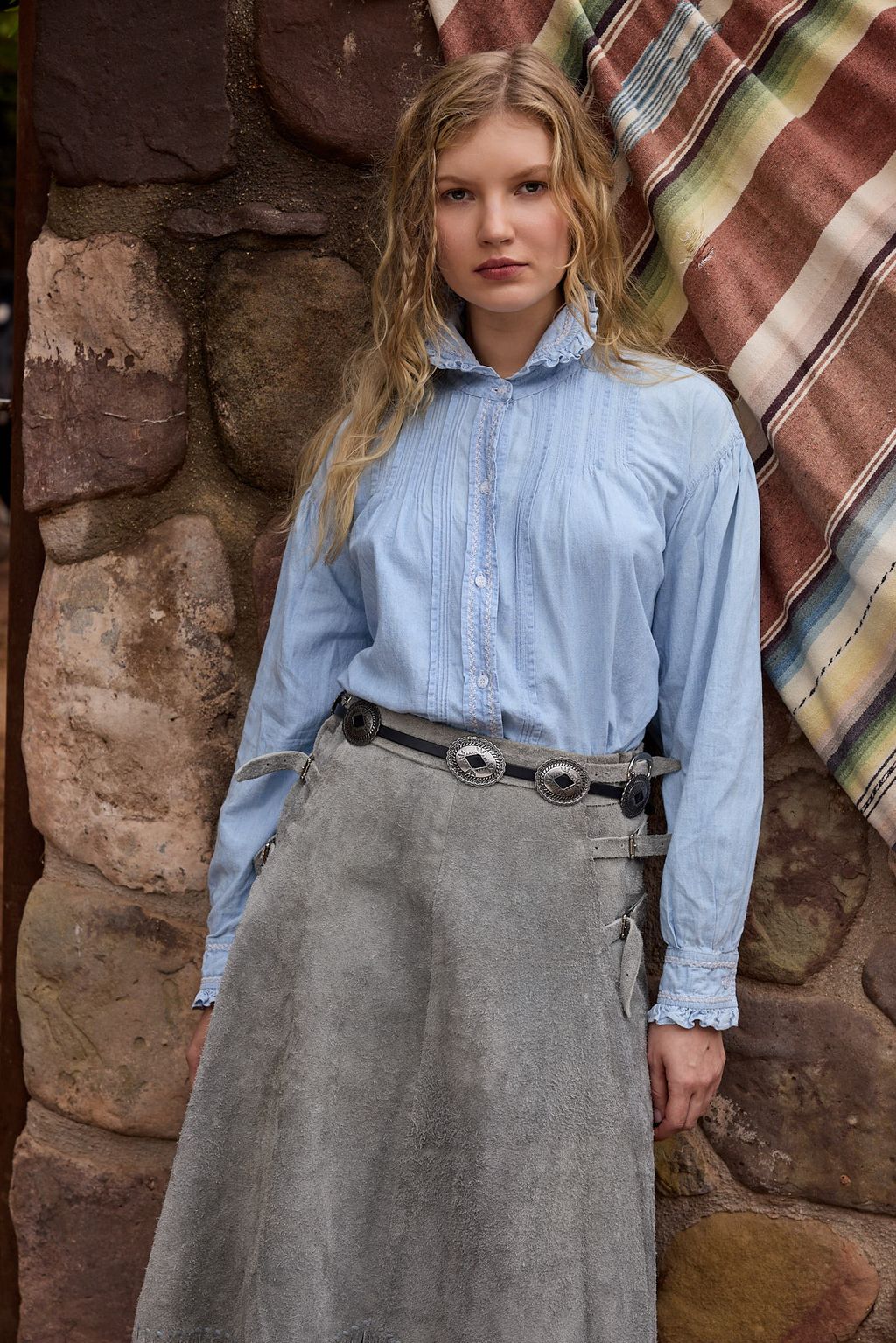 Vintage Ralph Lauren Country Chambray Blouse