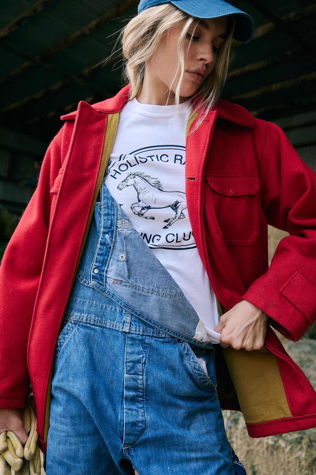 Vintage Woolrich Red Wool Hunting Jacket