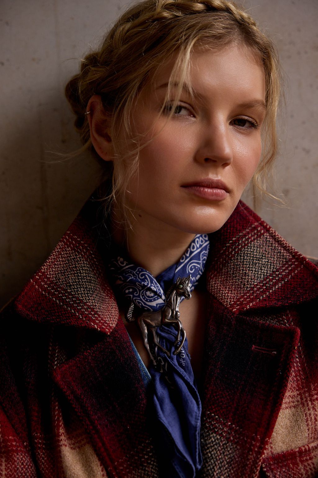 Vintage Sterling Silver Prancing Colt Brooch